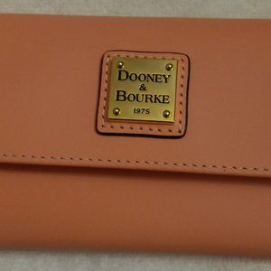 Dooney & Bourke Leather Beacon Flap 6" Wallet